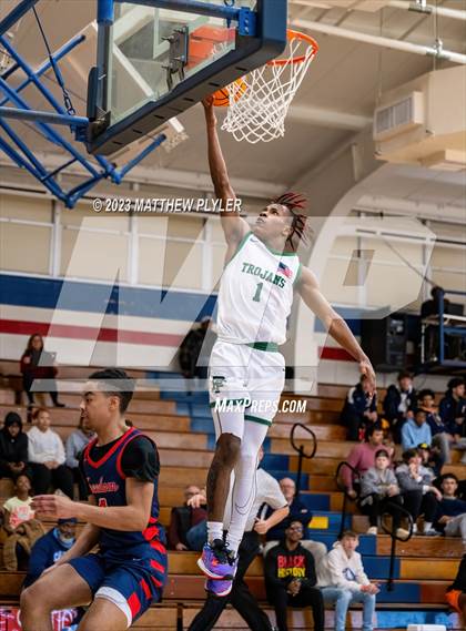 Thumbnail 2 in Freedom Christian Academy vs. Pine Forest (MLK Dream Jam at Terry Sanford) photogallery.