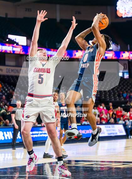 Thumbnail 2 in Wilson Prep vs Corvian Community (NCHSAA 1A Final) photogallery.