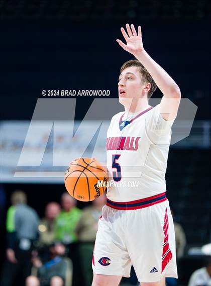 Thumbnail 2 in Wilson Prep vs Corvian Community (NCHSAA 1A Final) photogallery.