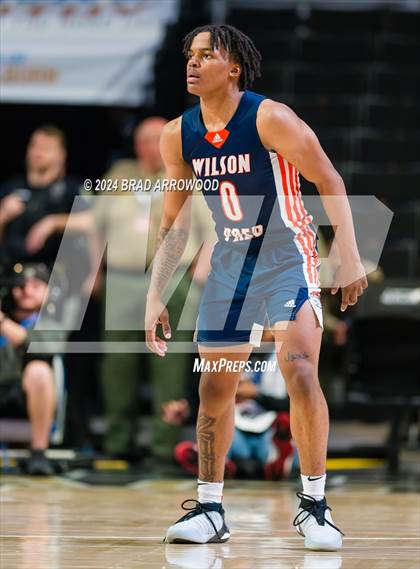 Thumbnail 3 in Wilson Prep vs Corvian Community (NCHSAA 1A Final) photogallery.
