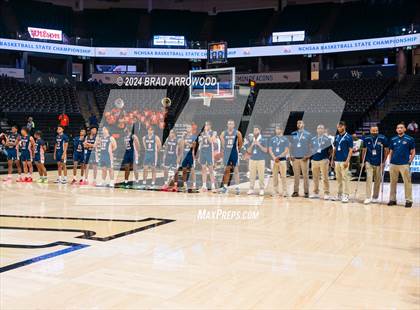 Thumbnail 3 in Wilson Prep vs Corvian Community (NCHSAA 1A Final) photogallery.