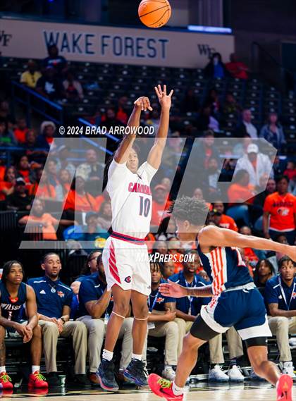 Thumbnail 3 in Wilson Prep vs Corvian Community (NCHSAA 1A Final) photogallery.