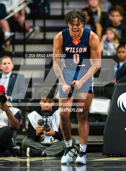 Thumbnail 3 in Wilson Prep vs Corvian Community (NCHSAA 1A Final) photogallery.