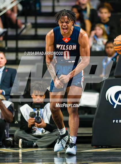 Thumbnail 2 in Wilson Prep vs Corvian Community (NCHSAA 1A Final) photogallery.