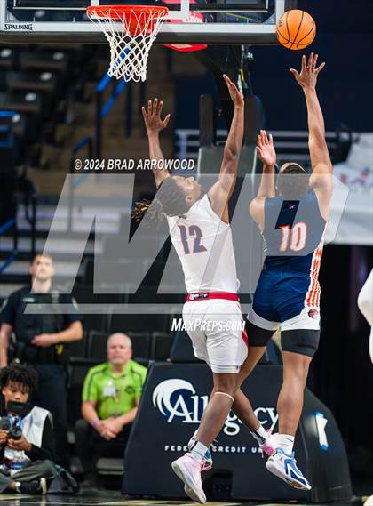 Thumbnail 3 in Wilson Prep vs Corvian Community (NCHSAA 1A Final) photogallery.
