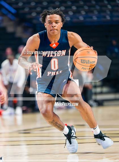 Thumbnail 3 in Wilson Prep vs Corvian Community (NCHSAA 1A Final) photogallery.