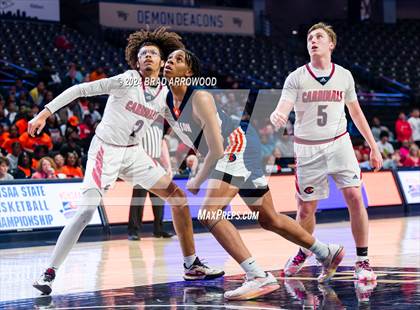 Thumbnail 3 in Wilson Prep vs Corvian Community (NCHSAA 1A Final) photogallery.