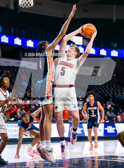 Thumbnail 2 in Wilson Prep vs Corvian Community (NCHSAA 1A Final) photogallery.