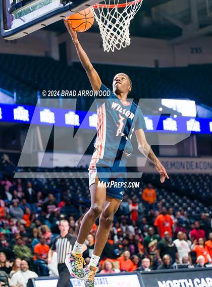 Thumbnail 3 in Wilson Prep vs Corvian Community (NCHSAA 1A Final) photogallery.