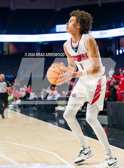 Thumbnail 2 in Wilson Prep vs Corvian Community (NCHSAA 1A Final) photogallery.