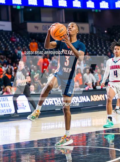 Thumbnail 2 in Wilson Prep vs Corvian Community (NCHSAA 1A Final) photogallery.