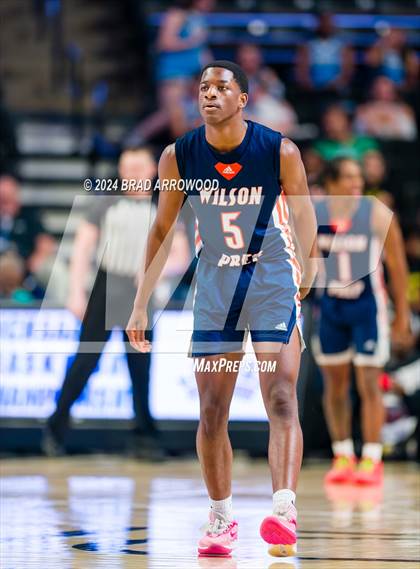 Thumbnail 3 in Wilson Prep vs Corvian Community (NCHSAA 1A Final) photogallery.
