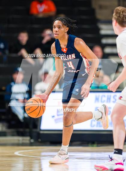 Thumbnail 1 in Wilson Prep vs Corvian Community (NCHSAA 1A Final) photogallery.