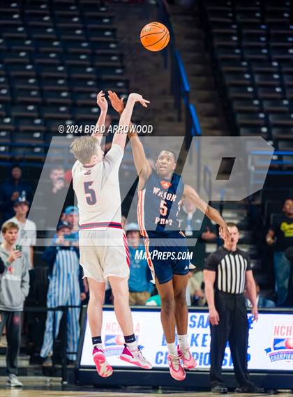 Thumbnail 1 in Wilson Prep vs Corvian Community (NCHSAA 1A Final) photogallery.