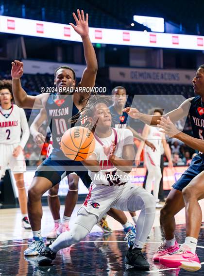 Thumbnail 2 in Wilson Prep vs Corvian Community (NCHSAA 1A Final) photogallery.