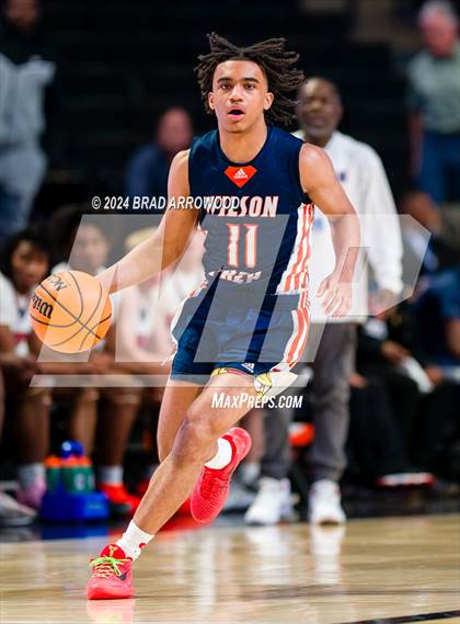 Thumbnail 2 in Wilson Prep vs Corvian Community (NCHSAA 1A Final) photogallery.