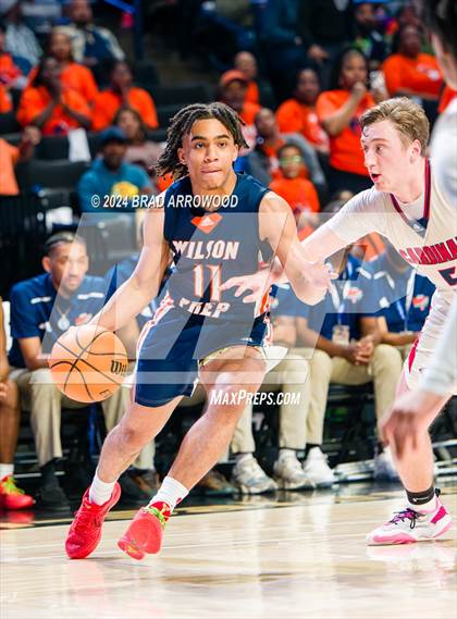 Thumbnail 1 in Wilson Prep vs Corvian Community (NCHSAA 1A Final) photogallery.