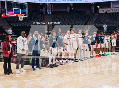 Thumbnail 3 in Wilson Prep vs Corvian Community (NCHSAA 1A Final) photogallery.