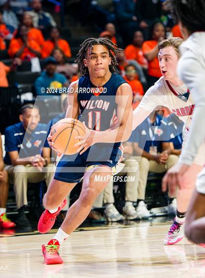 Thumbnail 2 in Wilson Prep vs Corvian Community (NCHSAA 1A Final) photogallery.