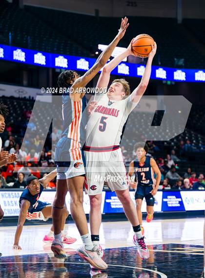 Thumbnail 1 in Wilson Prep vs Corvian Community (NCHSAA 1A Final) photogallery.