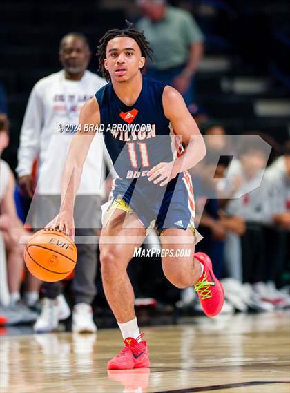 Thumbnail 3 in Wilson Prep vs Corvian Community (NCHSAA 1A Final) photogallery.