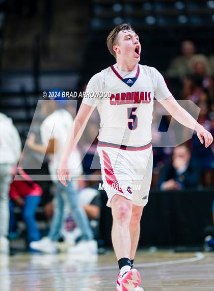Thumbnail 3 in Wilson Prep vs Corvian Community (NCHSAA 1A Final) photogallery.