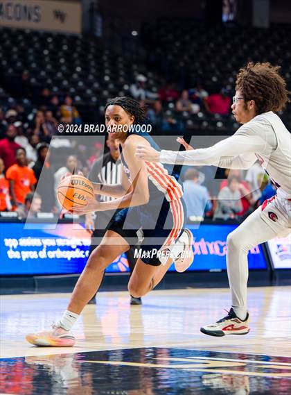 Thumbnail 3 in Wilson Prep vs Corvian Community (NCHSAA 1A Final) photogallery.