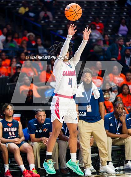 Thumbnail 3 in Wilson Prep vs Corvian Community (NCHSAA 1A Final) photogallery.