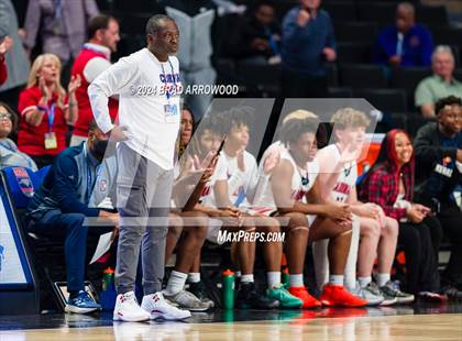 Thumbnail 3 in Wilson Prep vs Corvian Community (NCHSAA 1A Final) photogallery.