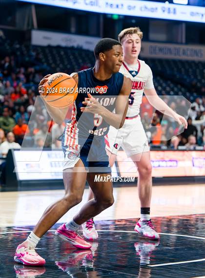 Thumbnail 2 in Wilson Prep vs Corvian Community (NCHSAA 1A Final) photogallery.