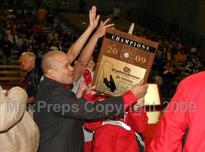 Thumbnail 2 in Santa Clara vs. Bellarmine-Jefferson (CIF SS D5-A Final) photogallery.