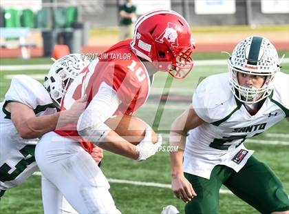 Thumbnail 1 in Albany vs. Santo (UIL 2A Region 2 Area Playoff) photogallery.