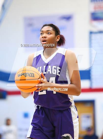 Thumbnail 1 in Village Christian Academy vs. Richmond (MLK Dream Jam) photogallery.