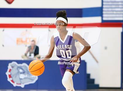 Thumbnail 3 in Village Christian Academy vs. Richmond (MLK Dream Jam) photogallery.