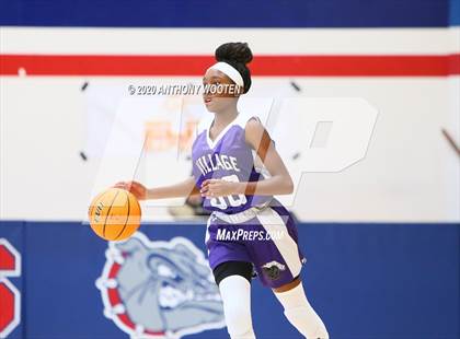 Thumbnail 2 in Village Christian Academy vs. Richmond (MLK Dream Jam) photogallery.