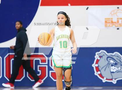 Thumbnail 1 in Village Christian Academy vs. Richmond (MLK Dream Jam) photogallery.