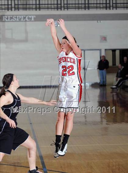 Thumbnail 2 in Altoona vs. Spencer (Cloverbelt Crossover Playoff) photogallery.