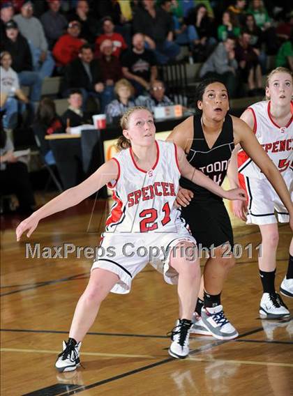 Thumbnail 3 in Altoona vs. Spencer (Cloverbelt Crossover Playoff) photogallery.