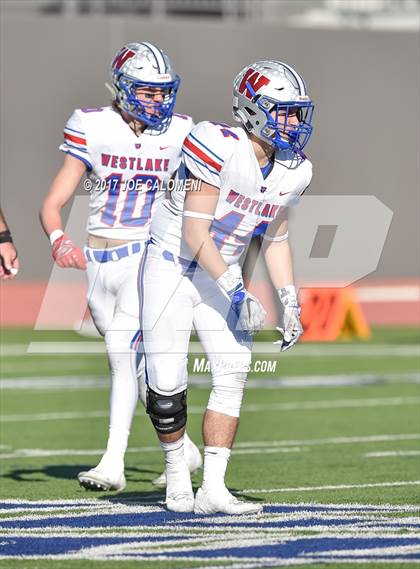 Thumbnail 1 in Smithson Valley vs Westlake (Class 6A Div II Second Round) photogallery.