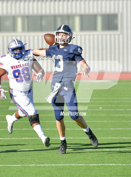 Thumbnail 3 in Smithson Valley vs Westlake (Class 6A Div II Second Round) photogallery.