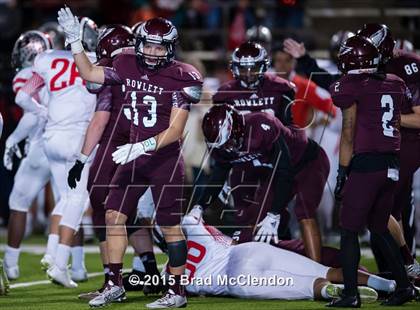 Thumbnail 2 in Belton vs Rowlett (UIL 6A Bi-District Playoff) photogallery.