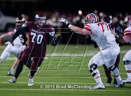 Thumbnail 2 in Belton vs Rowlett (UIL 6A Bi-District Playoff) photogallery.