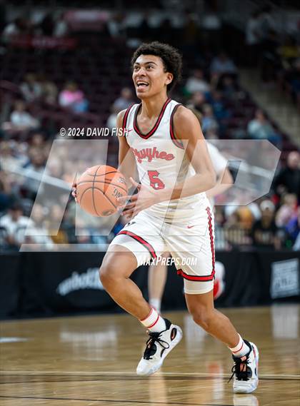 Thumbnail 2 in Owyhee vs. Middleton (IHSAA 5A Quarterfinal) photogallery.
