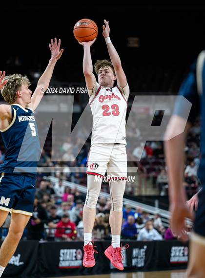 Thumbnail 3 in Owyhee vs. Middleton (IHSAA 5A Quarterfinal) photogallery.