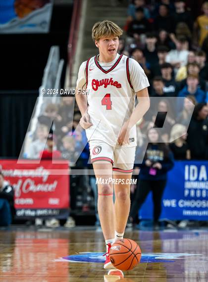 Thumbnail 3 in Owyhee vs. Middleton (IHSAA 5A Quarterfinal) photogallery.