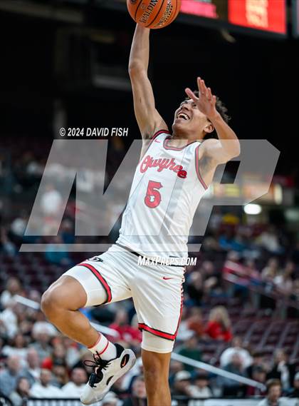 Thumbnail 1 in Owyhee vs. Middleton (IHSAA 5A Quarterfinal) photogallery.