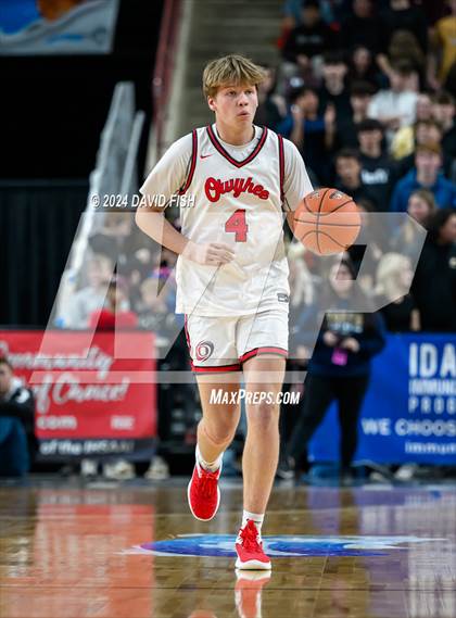 Thumbnail 1 in Owyhee vs. Middleton (IHSAA 5A Quarterfinal) photogallery.