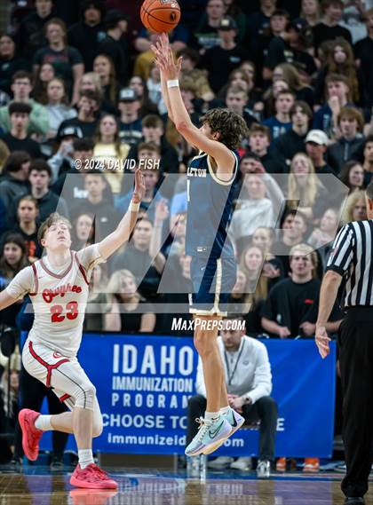 Thumbnail 2 in Owyhee vs. Middleton (IHSAA 5A Quarterfinal) photogallery.
