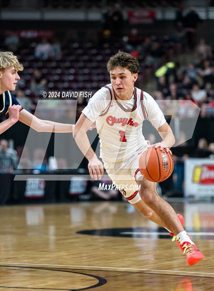 Thumbnail 1 in Owyhee vs. Middleton (IHSAA 5A Quarterfinal) photogallery.