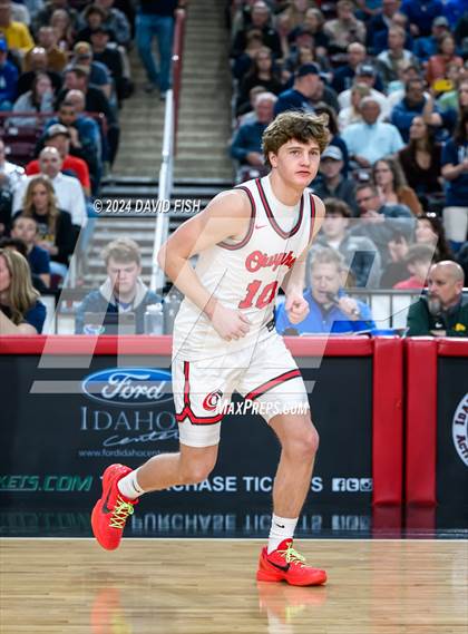Thumbnail 1 in Owyhee vs. Middleton (IHSAA 5A Quarterfinal) photogallery.